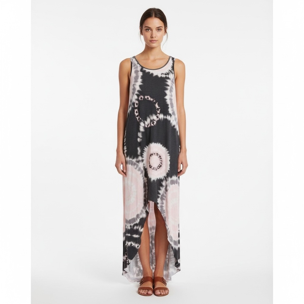 Juicy Couture Tie-Dye Sleeveless Maxi Dress NWT